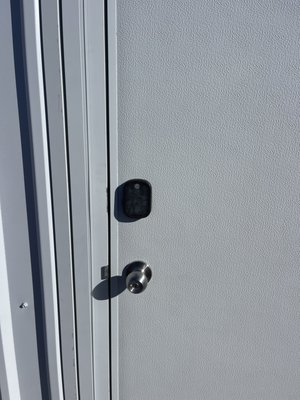 Deadbolt installation