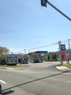 Hingham Sunoco -- 87 Derby Street, Hingham                    Station & Sign