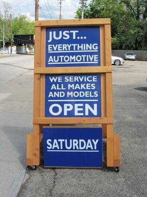 Open Saturday hours for your convenience. Call or e mail to make a Saturday Appointment today.