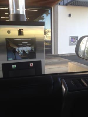 2014-11-03 15.14.33; Video screens in drive thru at Orion Federal Credit Union - American Way, Memphis TN