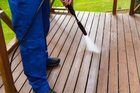 We also offer pressure washing services to restore your siding, decks or concrete