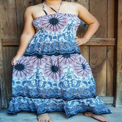 Boho Maxi Dress, Hippie Maxi Dress, Gypsy Dress