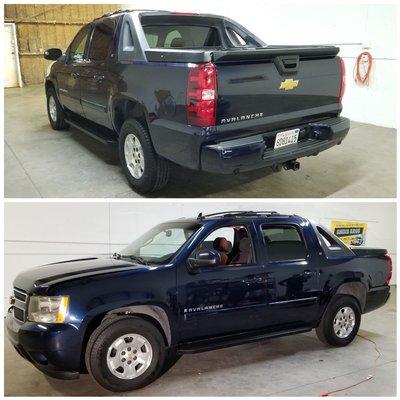 Chevy Avalanche. After.