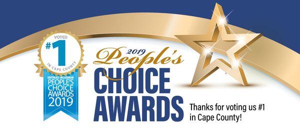 Peoples choice award 13 years running