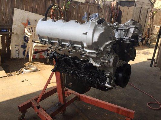 Ford 5.4 engine overhaul.