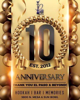 Elevating & Enhancing your nightlife for a Decade! See YOU here!