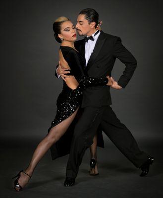 Tomas Galvan & Gimena Herrera from Forever Tango - photoshoot @ Sonata Room