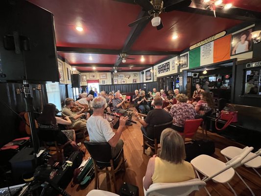 Afternoon session during Catskills Irish Arts Week