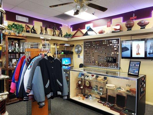 Medals, Letterman Jackets, Engravables, & More!