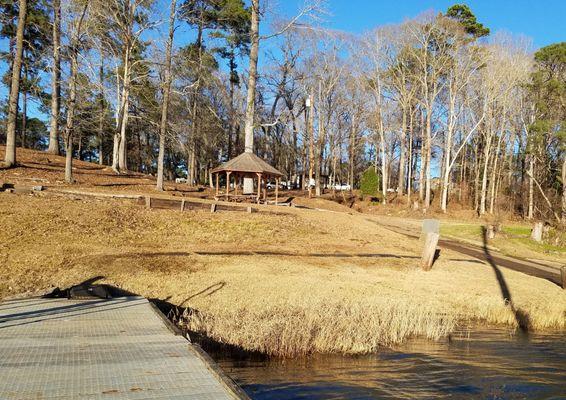 Guests can enjoy the sunsets from the gazebo, or boat docks or use the private boat launch.