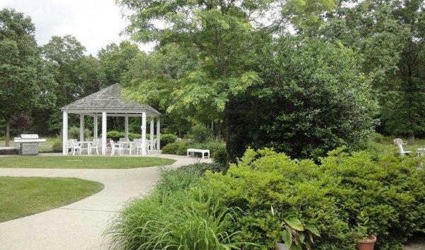 Beautiful Grounds and Seating Area