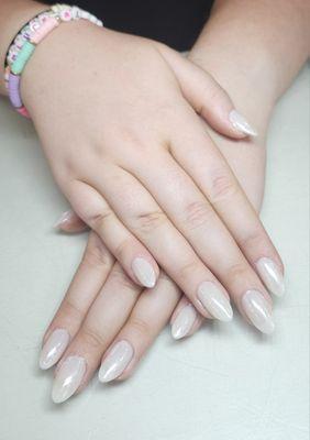 Gel-X Set with Gel Polish + Chrome