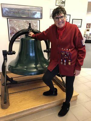 Original school bell- Central School  1878.