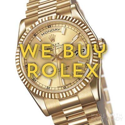 We Buy Rolex