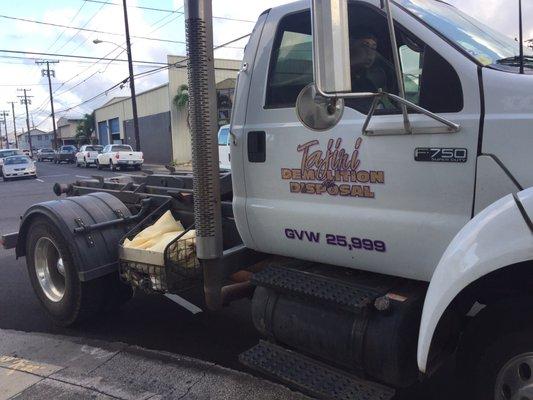 Nice company & staff...blocking my business entrance with their truck! And, she threatened me! I filed a complaint with the police!!!