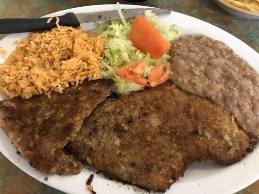 Milanesa lunch special