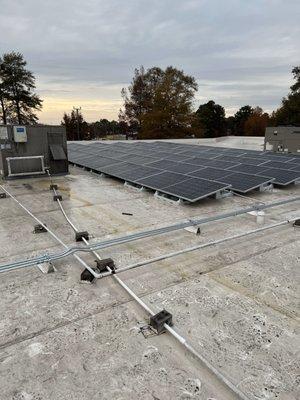 #solar installation # Commercial Installation # Barnesville, GA