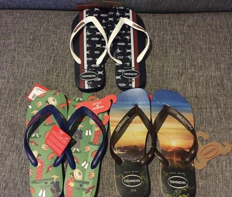 Assorted Havaianas Flip Flops