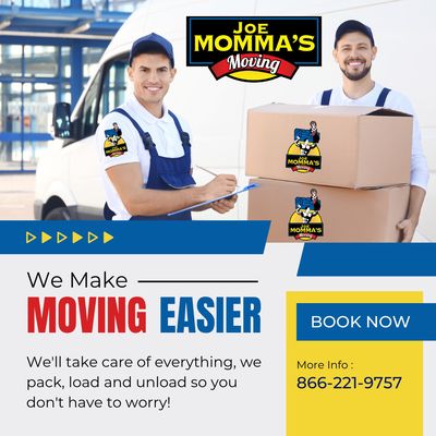 Joe Momma’s Moving