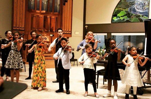 Suzuki Twinkle Violin Group - Suzuki Academy 30th Anniversary, October 2019