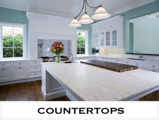 Countertops built and installed by Trinity Builders of Southwest Florida are one-of-a-kind.