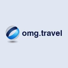 OMG.travel logo.