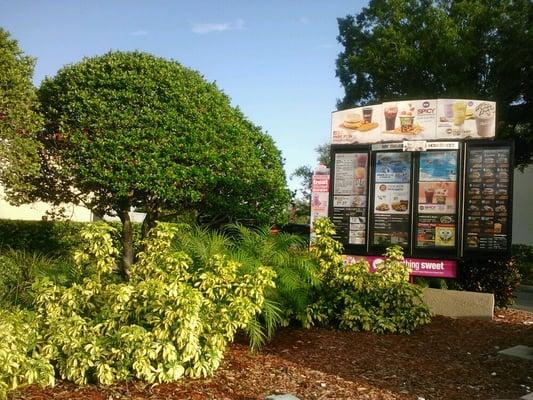 Drive thru. Often fast paced