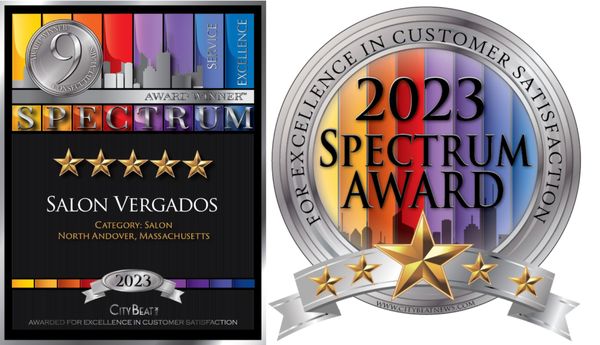 Salon Vergados Wins 2023 Best Customer Service Award.