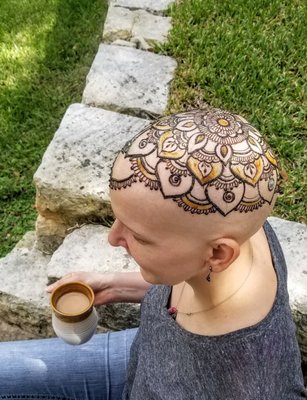 Healing and Celebratory
 Specialty Henna Crown