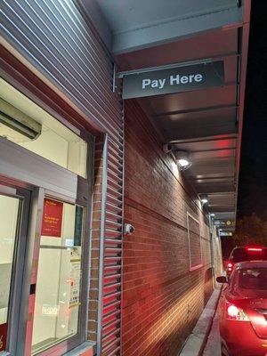 In line at the drive-thru