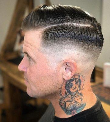 Skin fade by Katie