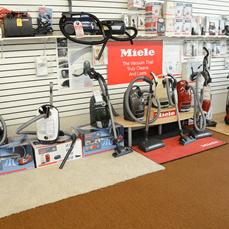 We carry the best brands, including Miele