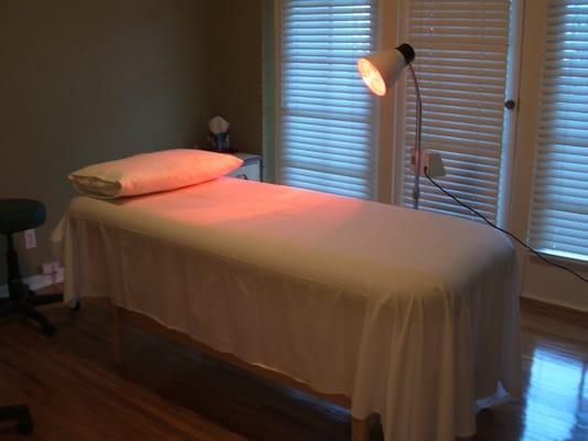 One of four treatment rooms