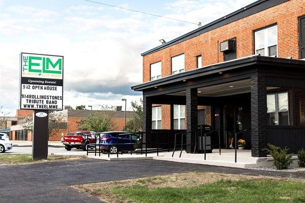 The Elm located on College Ave in Downtown Waterville, is a newly renovated event center.