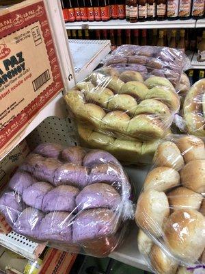 Pandesal assortment