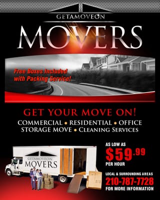 "GET A MOVE ON" FOR AS LOW AS $59.99