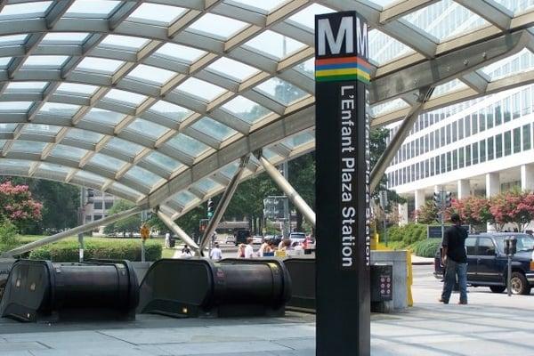 L'Enfant Plaza Metro Station (Maryland Avenue Exit)