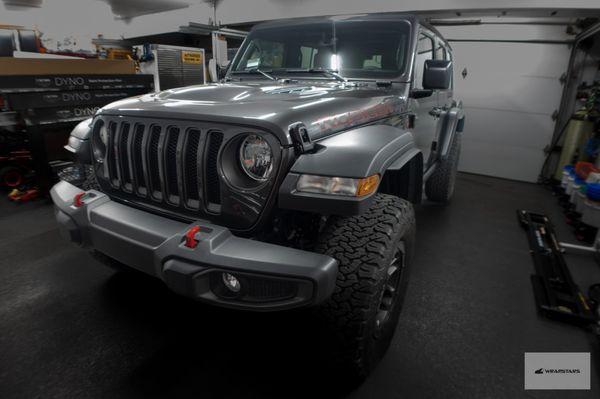 2023 Jeep Wrangler Rubicon - Full Vehicle STEK PPF, Clearplex Windshield Protection, and 7-year Artdeshine Nano-Graphene Coating applied