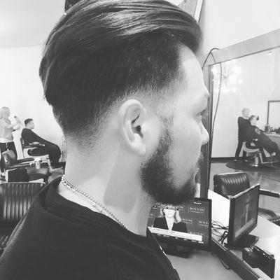 Low fade hair cut