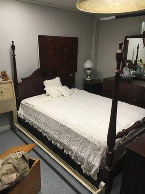 1960's-70's mahogany 8 piece bedroom set.