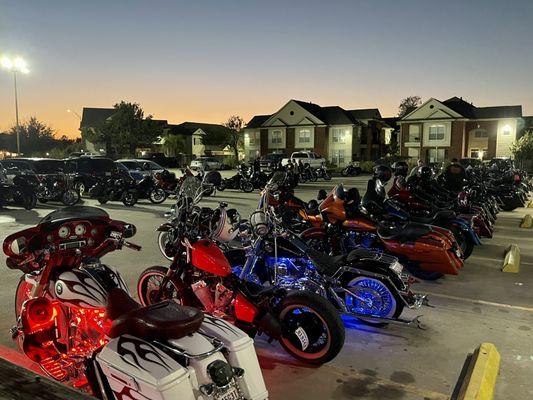 Monthly bike night 2023