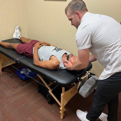 Headache and Neck Pain therapy from Dr. Dave Bush at Cadre Physical Therapy and Performance