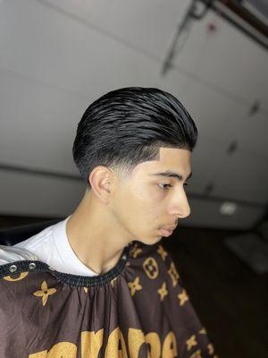 Low taper with slick back