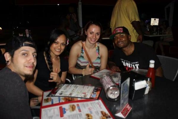 With Friends and fellow fighters and Instructors Cyrus Washington and Daria Albers!