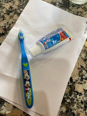 $49 toothbrush and toothpaste