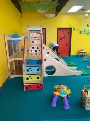 Indoor climbing gym for older kids