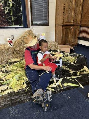 Farm day for preschool