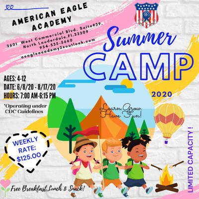 Come to our fabulous Summer Camp 2020!