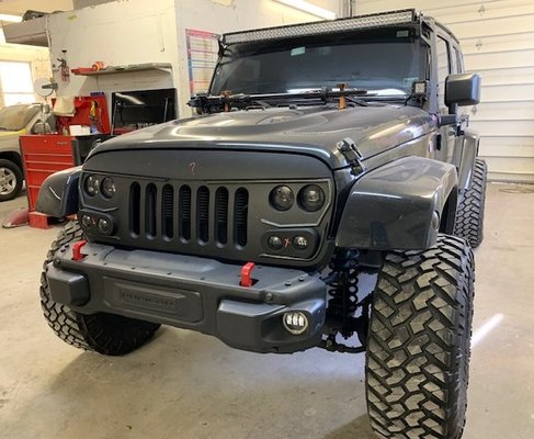 Jeep Wrangler - before