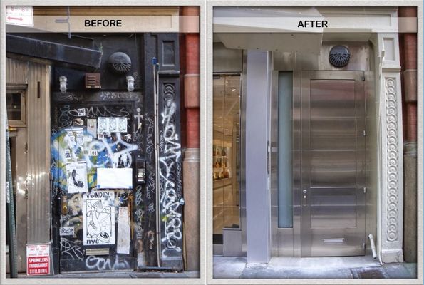 Michael Kors SoHo Door Renovation.